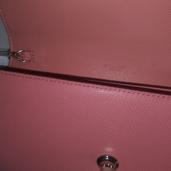 Coach Pink Crossbody / Wallet NWT - Picture 6 of 11